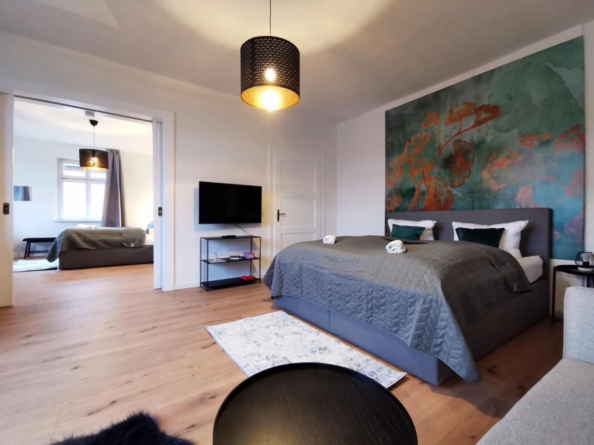 Bohnapartments Ega Stadtblick - Garten - Wlan - Naehe Theater Ega Und Messe Erfurt Eksteriør billede